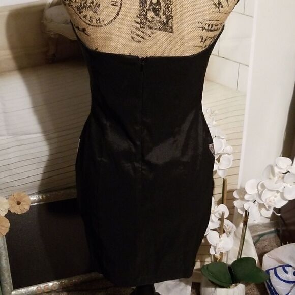 Jessica McClintock Strapless Dress Size 10 - Picture 5 of 7